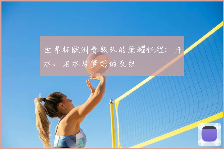 世界杯欧洲晋级队的荣耀征程：汗水、泪水与梦想的交织